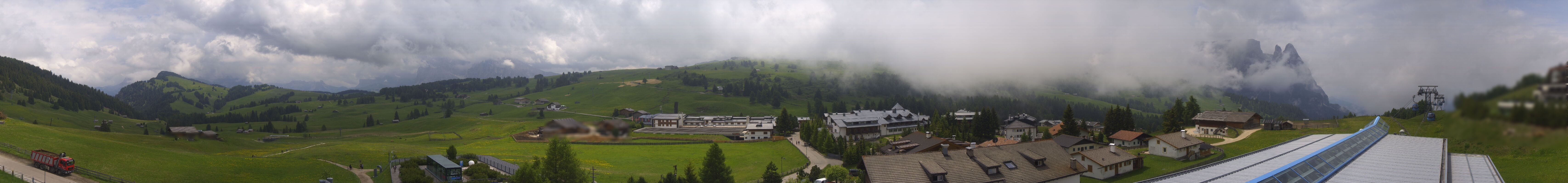 Archiv Foto Webcam Panoramablick Compatsch Seiser Alm