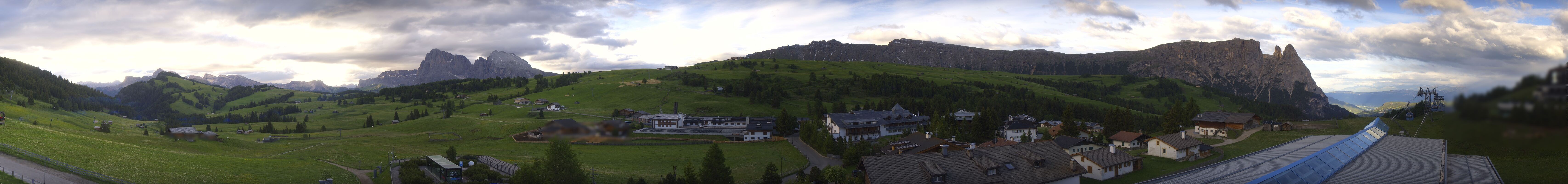 Archiv Foto Webcam Panoramablick Compatsch Seiser Alm