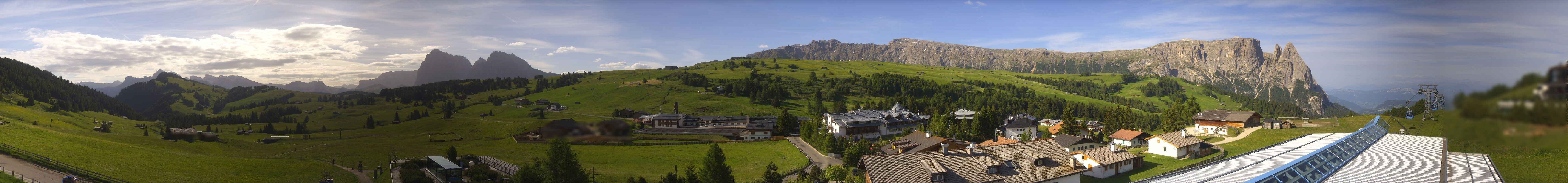 Archiv Foto Webcam Panoramablick Compatsch Seiser Alm