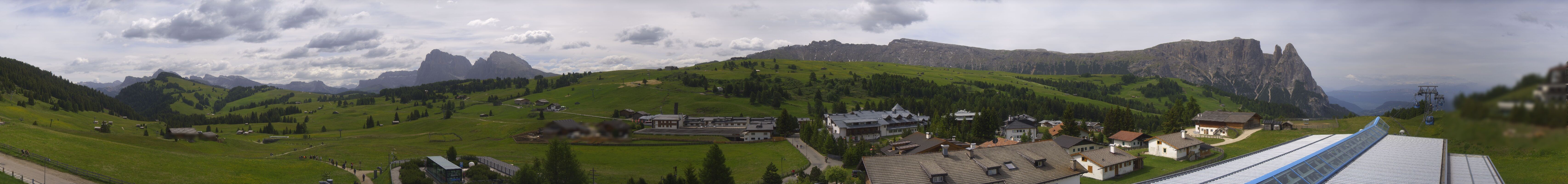 Archiv Foto Webcam Panoramablick Compatsch Seiser Alm