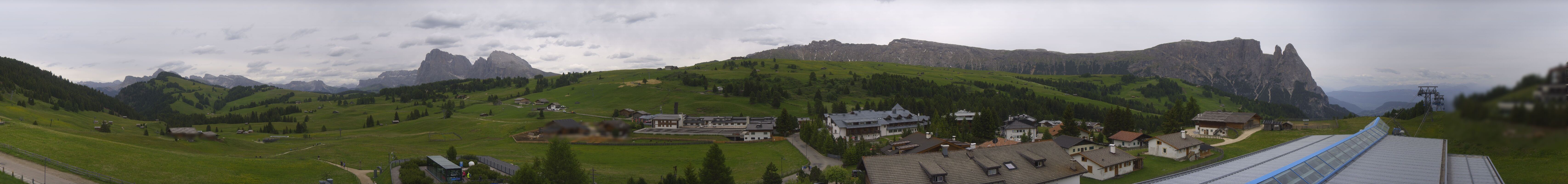 Archiv Foto Webcam Panoramablick Compatsch Seiser Alm