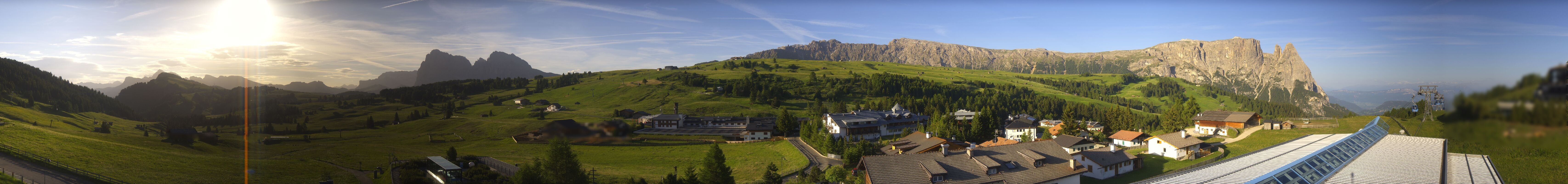 Archiv Foto Webcam Panoramablick Compatsch Seiser Alm