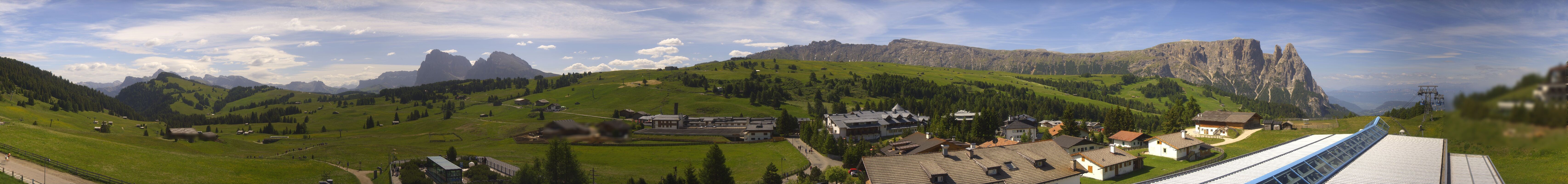 Archiv Foto Webcam Panoramablick Compatsch Seiser Alm