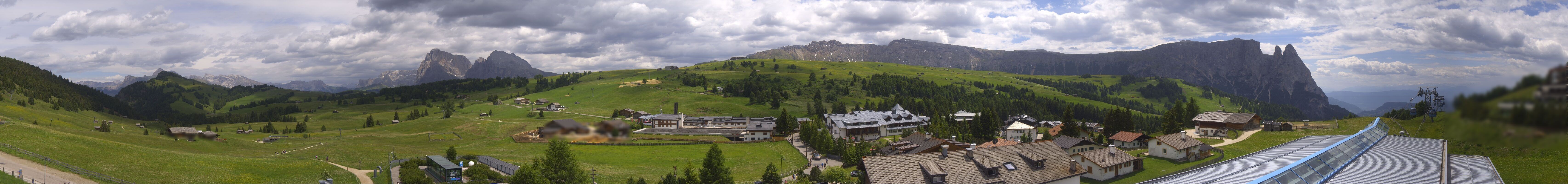 Archiv Foto Webcam Panoramablick Compatsch Seiser Alm