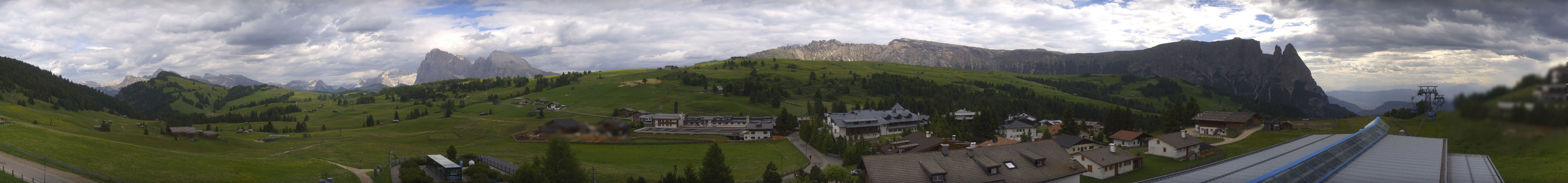Archiv Foto Webcam Panoramablick Compatsch Seiser Alm