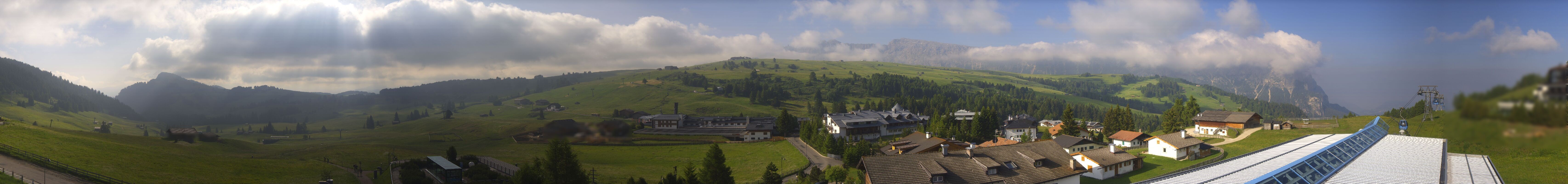 Archiv Foto Webcam Panoramablick Compatsch Seiser Alm