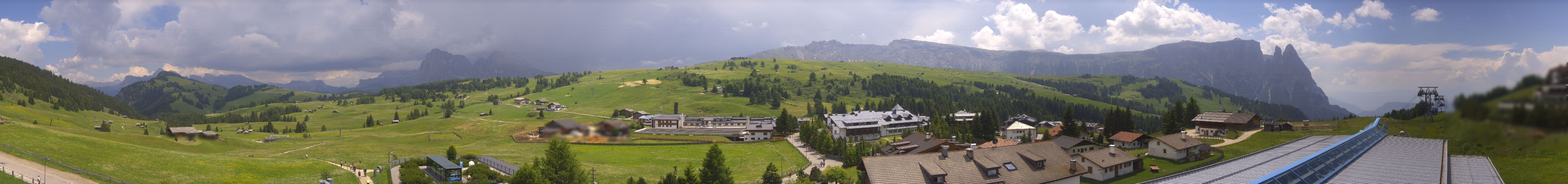 Archiv Foto Webcam Panoramablick Compatsch Seiser Alm