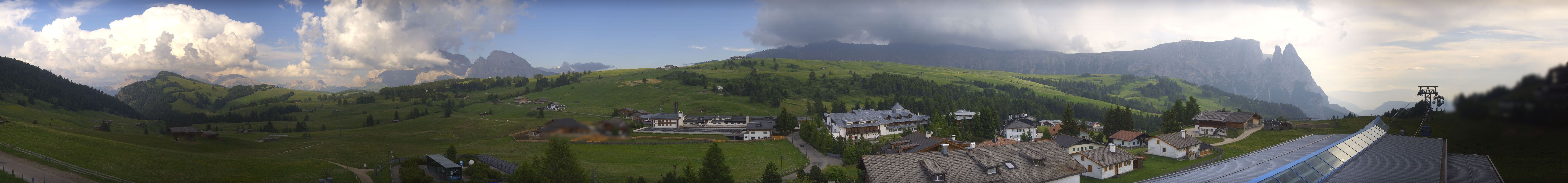 Archiv Foto Webcam Panoramablick Compatsch Seiser Alm