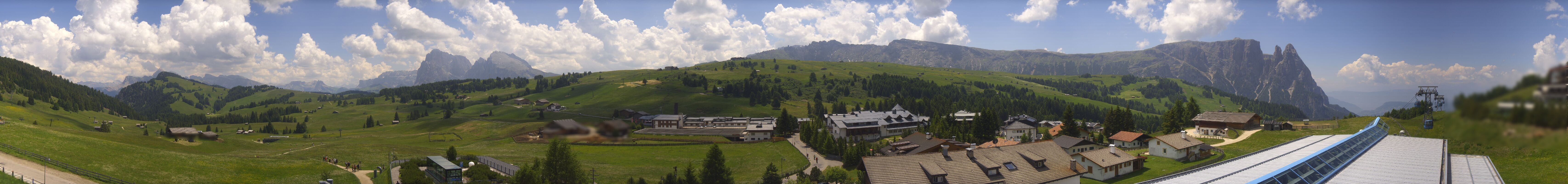 Archived image Webcam Panoramic View Compatsch