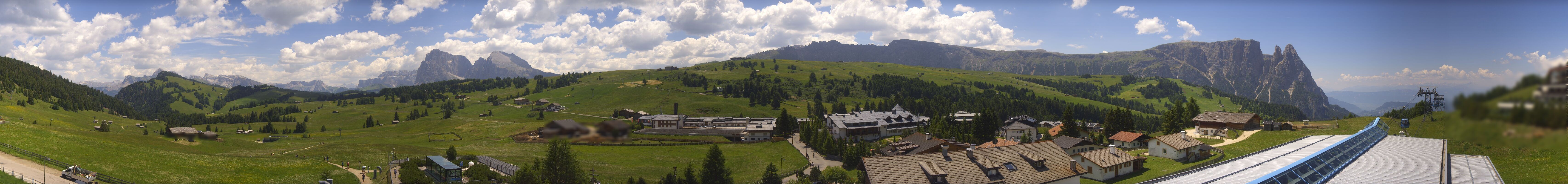 Archiv Foto Webcam Panoramablick Compatsch Seiser Alm