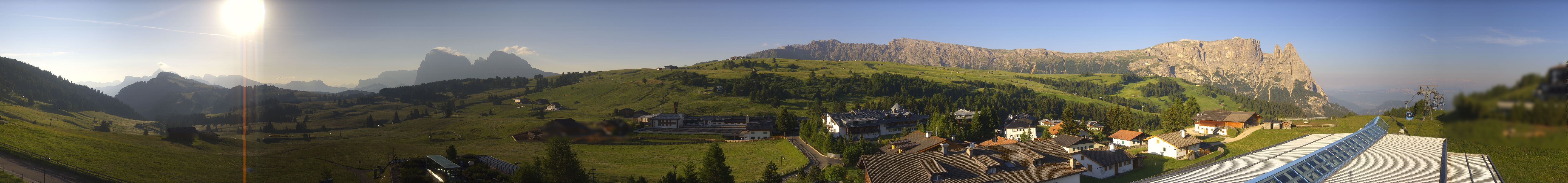 Archiv Foto Webcam Panoramablick Compatsch Seiser Alm