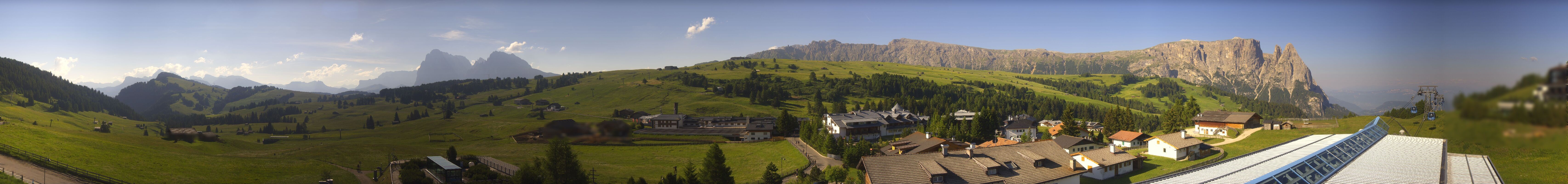 Archiv Foto Webcam Panoramablick Compatsch Seiser Alm