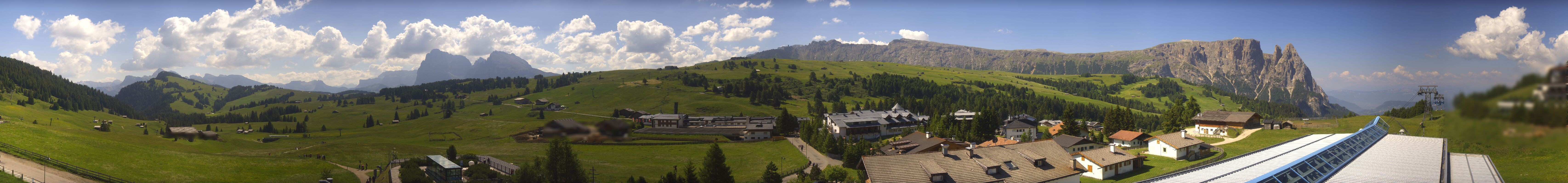 Archiv Foto Webcam Panoramablick Compatsch Seiser Alm