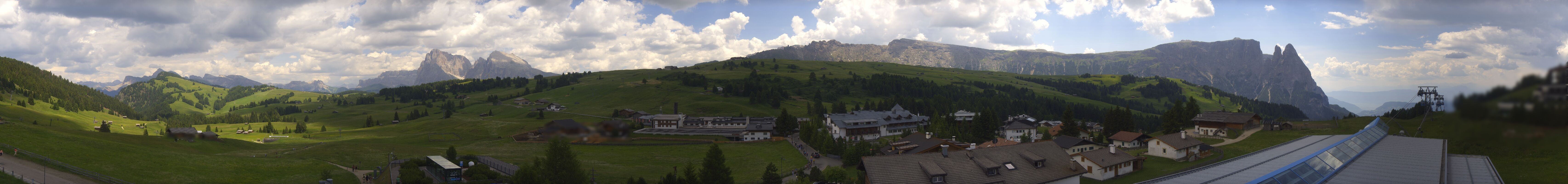 Archiv Foto Webcam Panoramablick Compatsch Seiser Alm