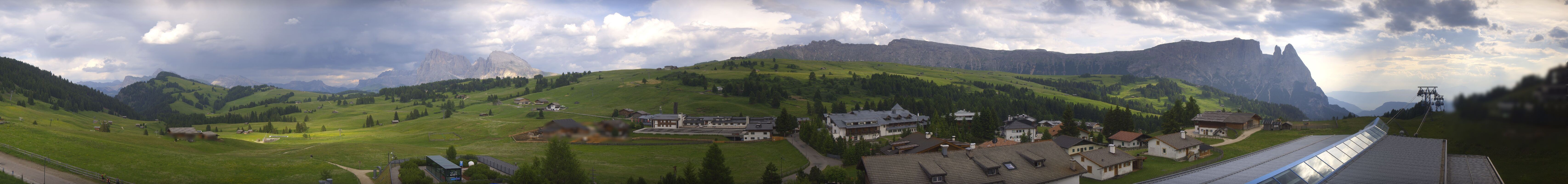 Archiv Foto Webcam Panoramablick Compatsch Seiser Alm