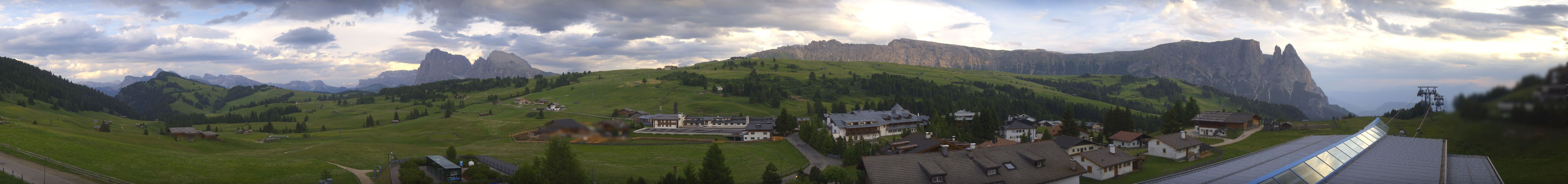 Archiv Foto Webcam Panoramablick Compatsch Seiser Alm