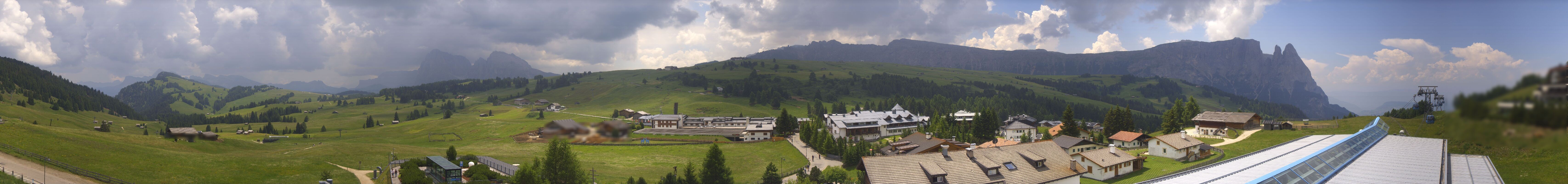 Archived image Webcam Panoramic View Compatsch