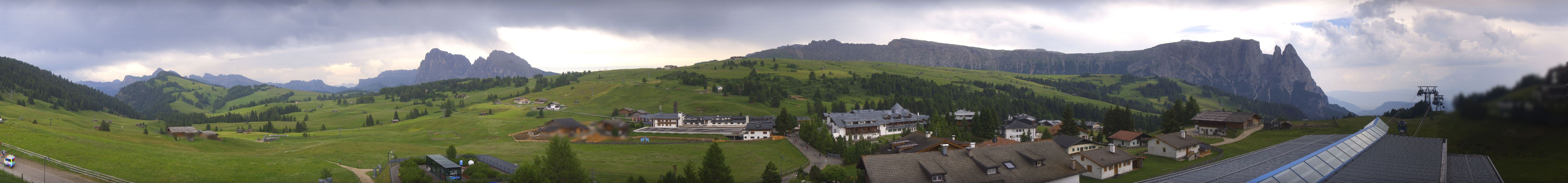 Archiv Foto Webcam Panoramablick Compatsch Seiser Alm
