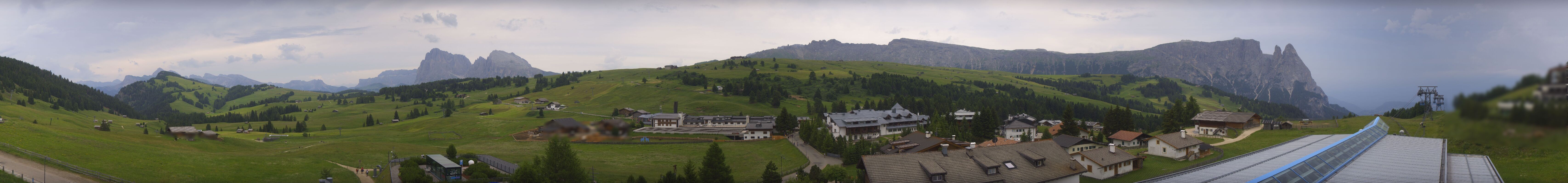 Archiv Foto Webcam Panoramablick Compatsch Seiser Alm