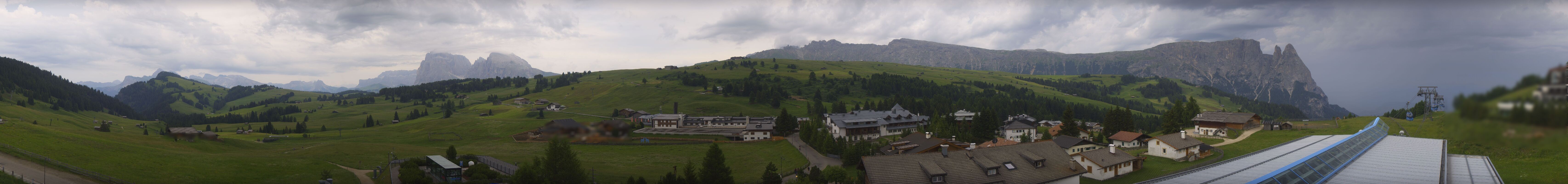 Archiv Foto Webcam Panoramablick Compatsch Seiser Alm