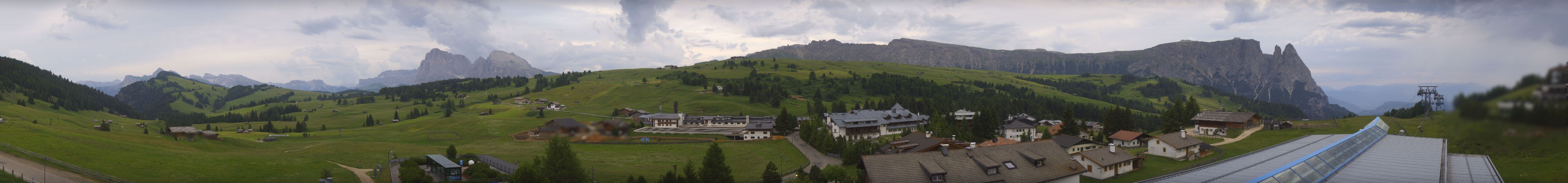 Archiv Foto Webcam Panoramablick Compatsch Seiser Alm