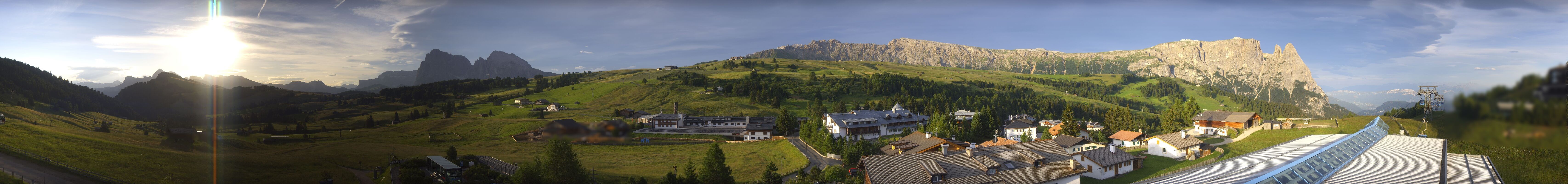 Archiv Foto Webcam Panoramablick Compatsch Seiser Alm