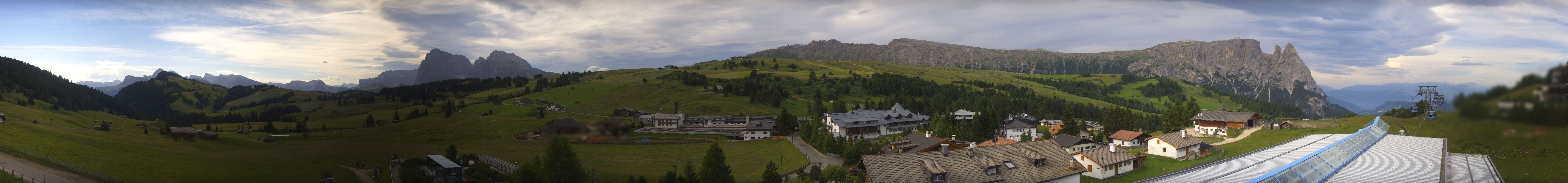 Archiv Foto Webcam Panoramablick Compatsch Seiser Alm