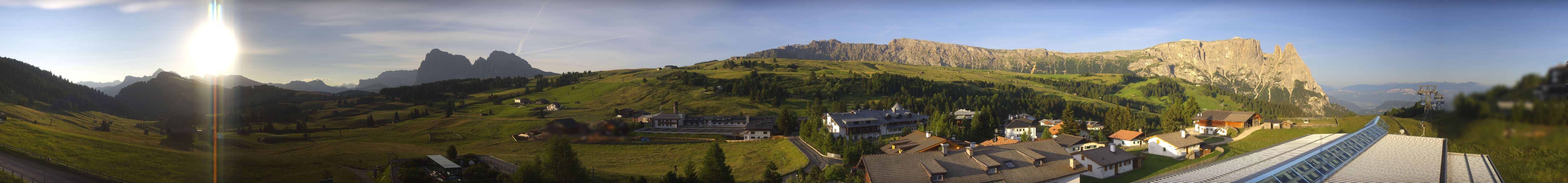 Archiv Foto Webcam Panoramablick Compatsch Seiser Alm