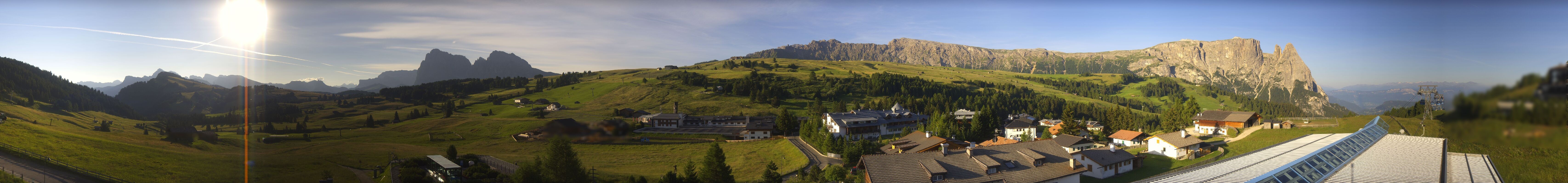 Archiv Foto Webcam Panoramablick Compatsch Seiser Alm