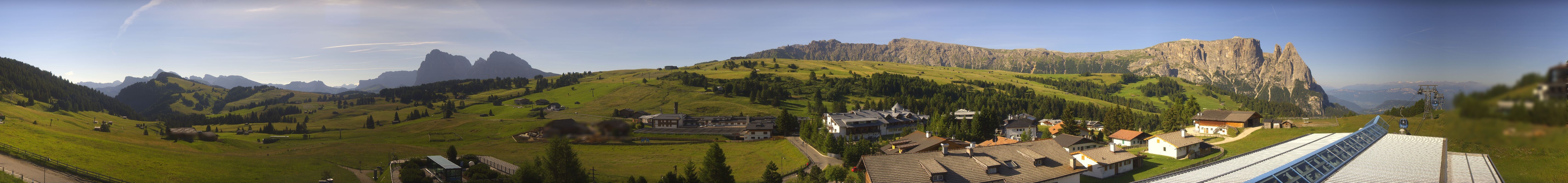 Archiv Foto Webcam Panoramablick Compatsch Seiser Alm
