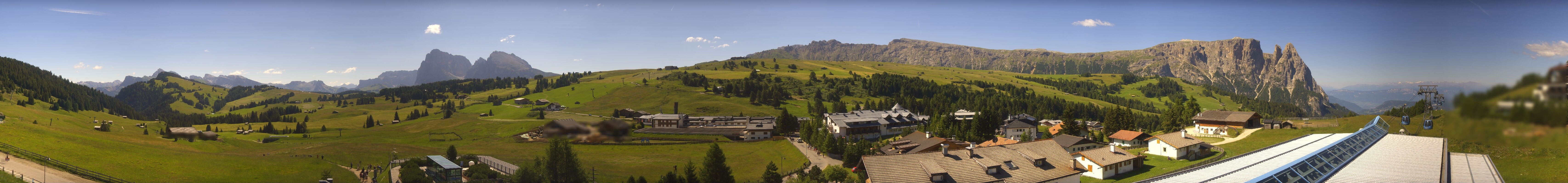 Archiv Foto Webcam Panoramablick Compatsch Seiser Alm
