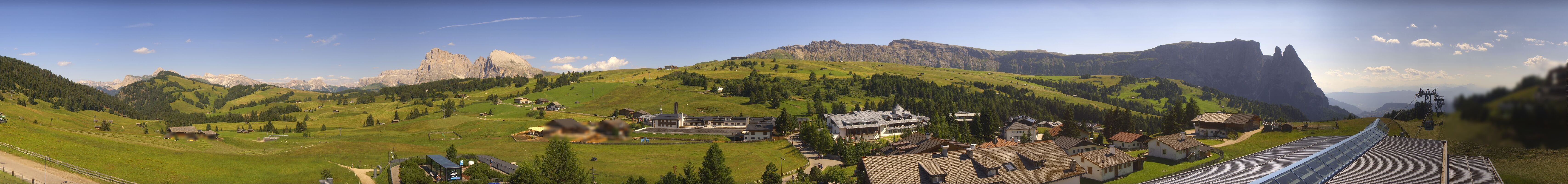 Archiv Foto Webcam Panoramablick Compatsch Seiser Alm