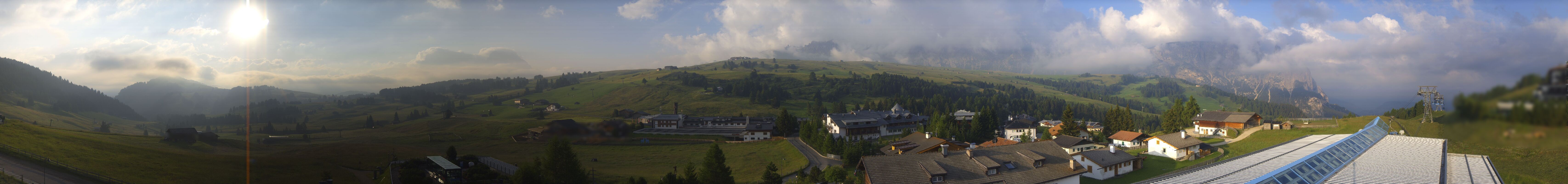Archiv Foto Webcam Panoramablick Compatsch Seiser Alm
