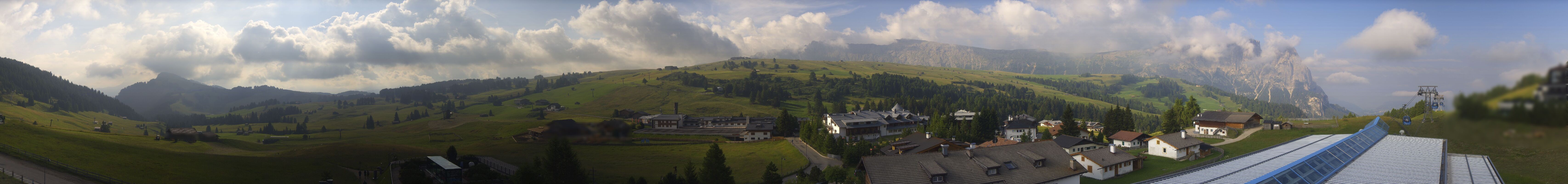 Archiv Foto Webcam Panoramablick Compatsch Seiser Alm