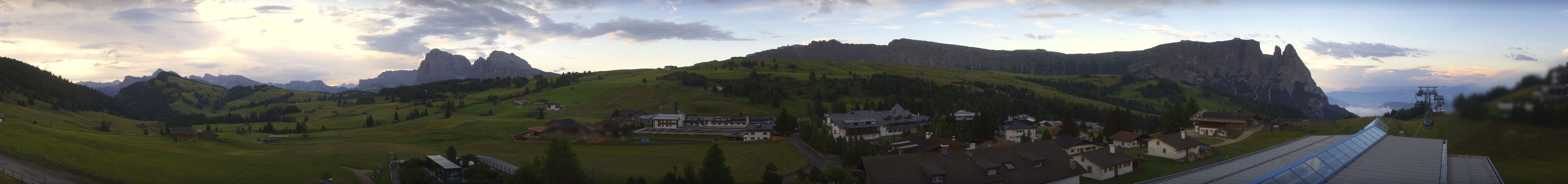 Archiv Foto Webcam Panoramablick Compatsch Seiser Alm