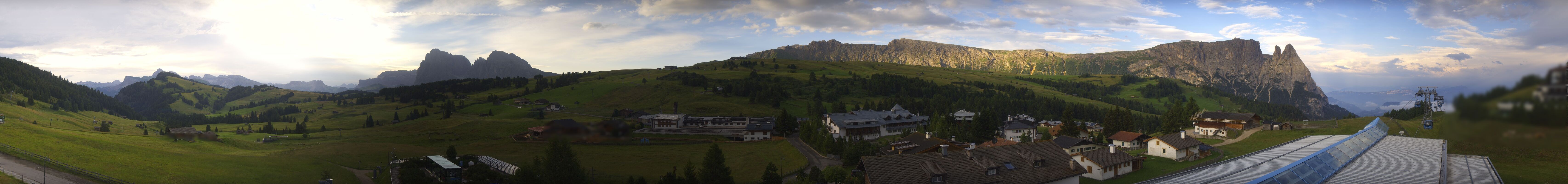 Archiv Foto Webcam Panoramablick Compatsch Seiser Alm