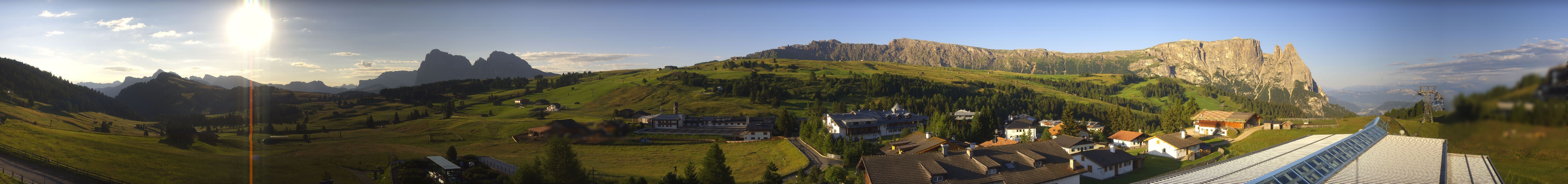 Archiv Foto Webcam Panoramablick Compatsch Seiser Alm