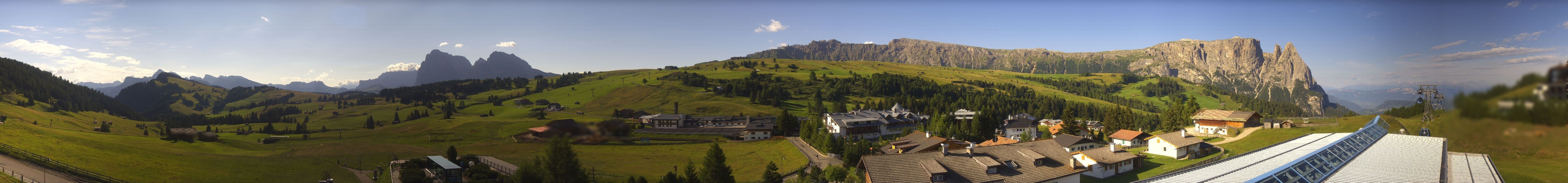 Archiv Foto Webcam Panoramablick Compatsch Seiser Alm