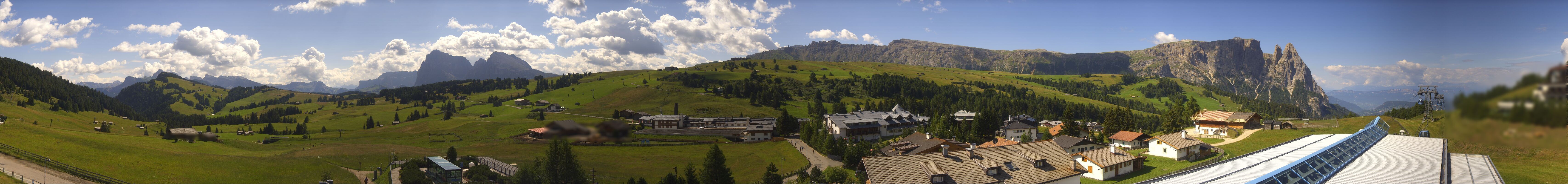 Archiv Foto Webcam Panoramablick Compatsch Seiser Alm