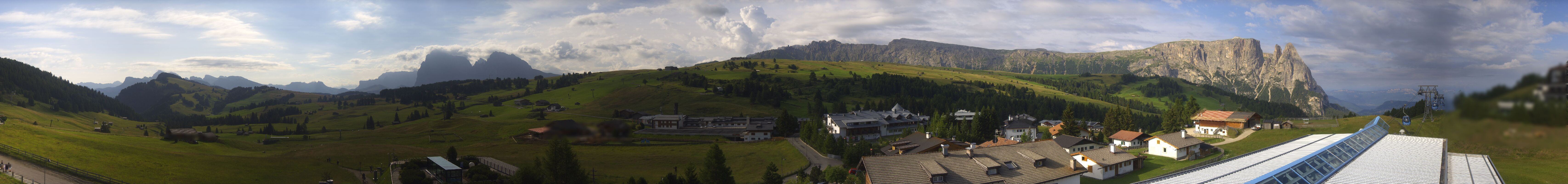 Archiv Foto Webcam Panoramablick Compatsch Seiser Alm