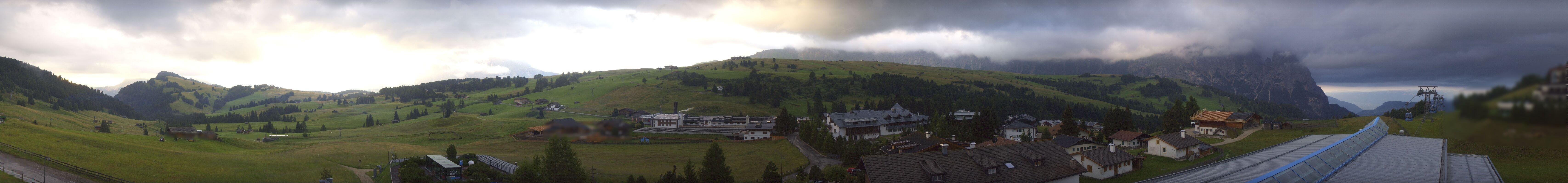 Archiv Foto Webcam Panoramablick Compatsch Seiser Alm