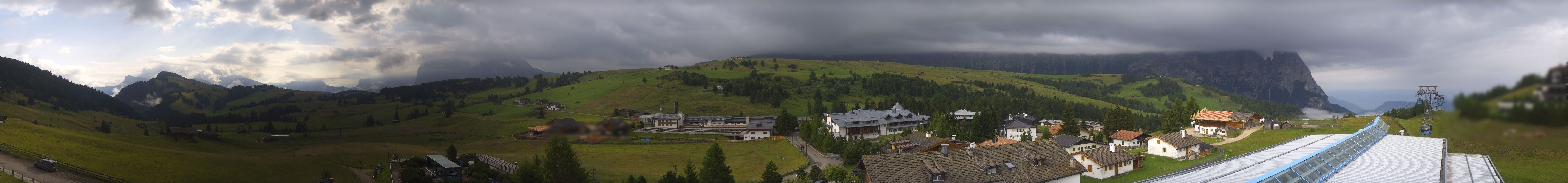 Archiv Foto Webcam Panoramablick Compatsch Seiser Alm