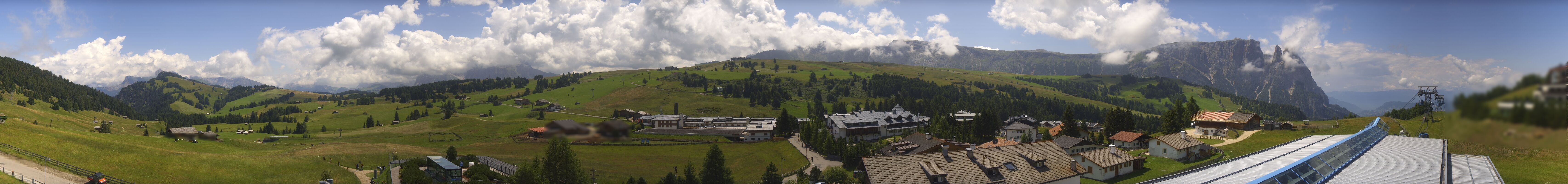 Archiv Foto Webcam Panoramablick Compatsch Seiser Alm