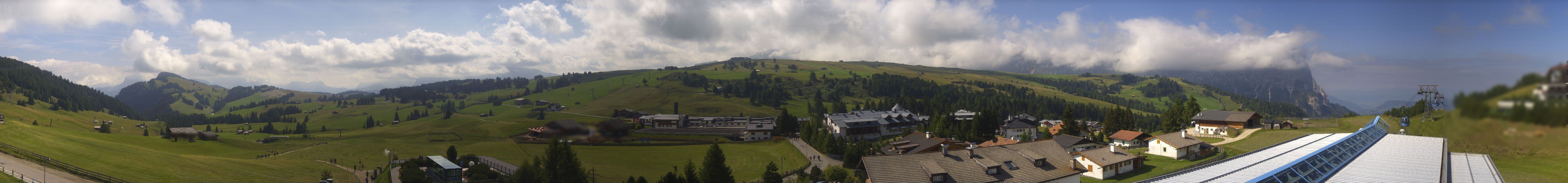 Archiv Foto Webcam Panoramablick Compatsch Seiser Alm