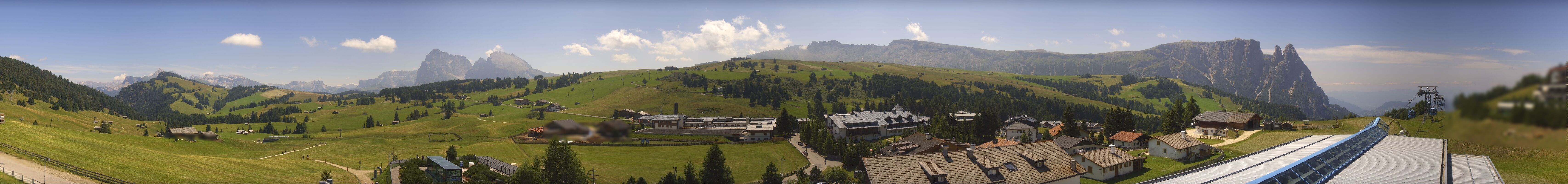 Archiv Foto Webcam Panoramablick Compatsch Seiser Alm