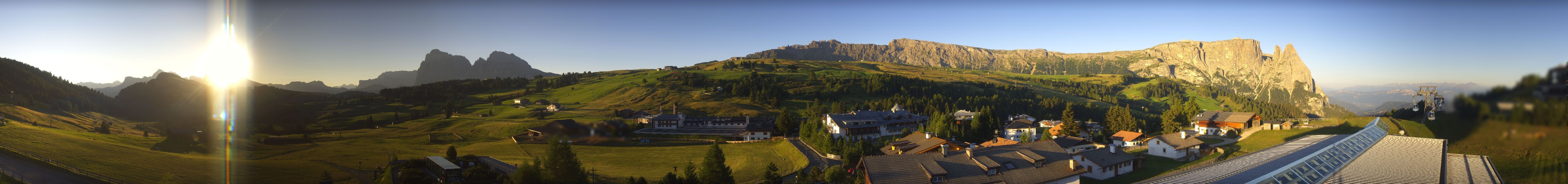 Archiv Foto Webcam Panoramablick Compatsch Seiser Alm
