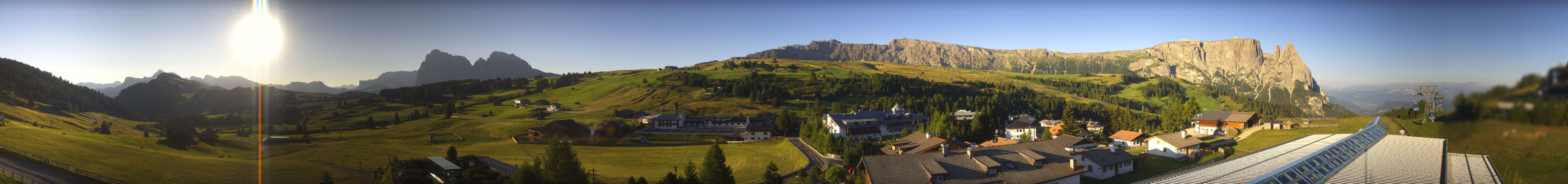 Archiv Foto Webcam Panoramablick Compatsch Seiser Alm