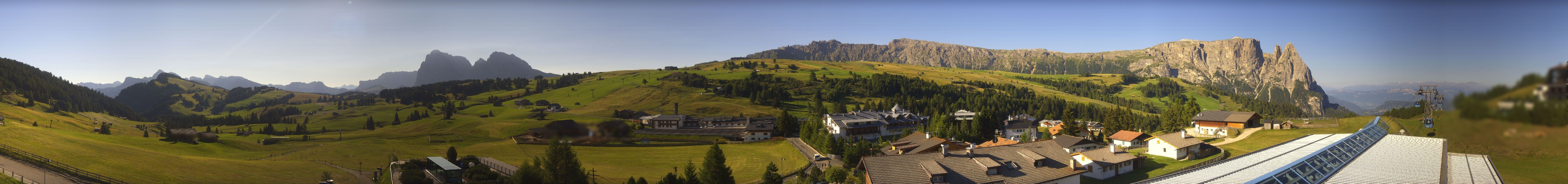 Archiv Foto Webcam Panoramablick Compatsch Seiser Alm