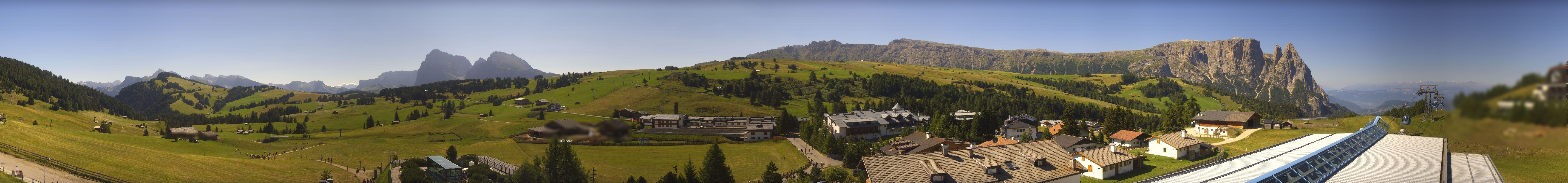 Archiv Foto Webcam Panoramablick Compatsch Seiser Alm