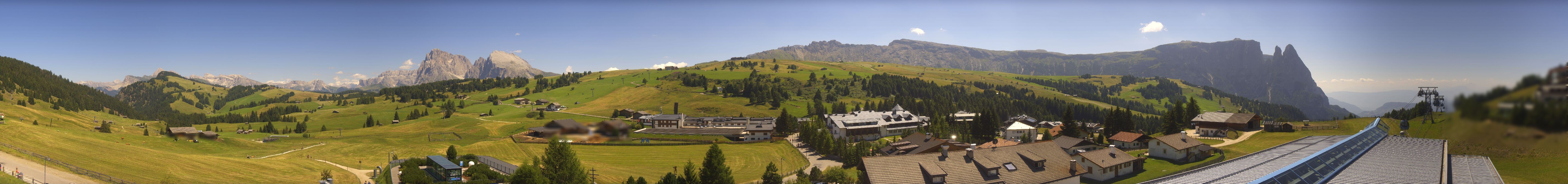 Archiv Foto Webcam Panoramablick Compatsch Seiser Alm
